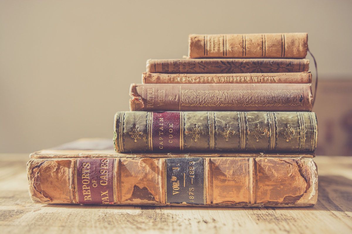 Stack of Old Books